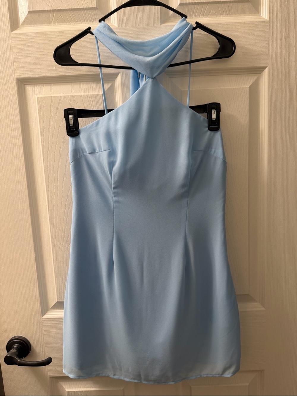 REVOLVE More to Come Chiara Mini Dress in Baby Blue - Picture 5 of 9